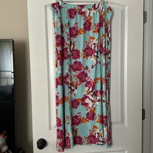 Jessica London Floral Skirt